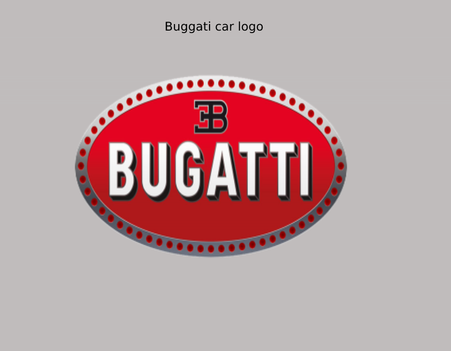 Bugatti car logo