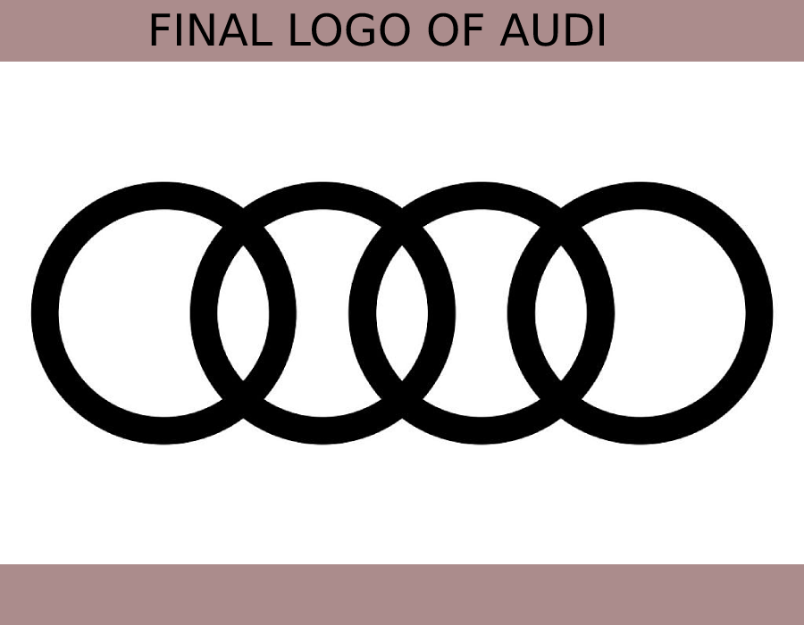 Final Logo of Audi